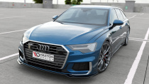 Audi S6 / A6 S-Line C8 2019+ Frontsplitter V.1 Maxton Design